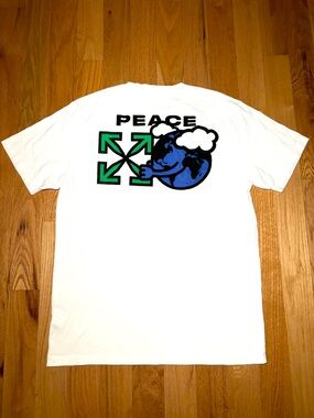 Off-White Peace Worldwide Tshirt